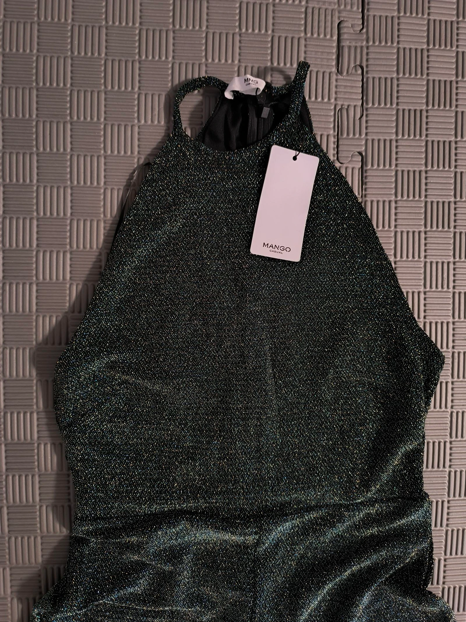 Mono tipo Palazzo com decote halter – photo 2